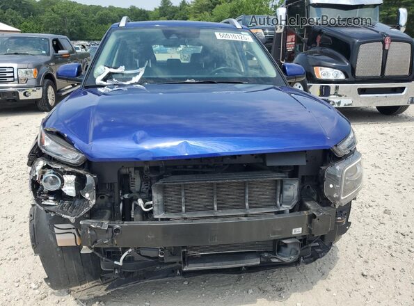 KMHRC8A38NU143165 2022 HYUNDAI VENUE Blue Widok z przodu