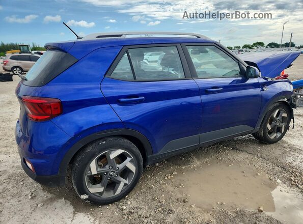KMHRC8A38PU221852 2023 HYUNDAI VENUE Blue უკანა მარჯვენა