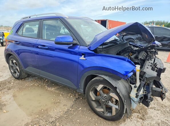 KMHRC8A38PU221852 2023 HYUNDAI VENUE Blue წინა მარჯვენა