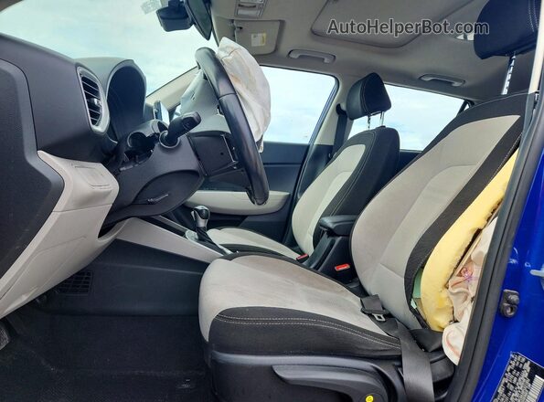KMHRC8A38PU221852 2023 HYUNDAI VENUE Blue წინა სალონის ხედი