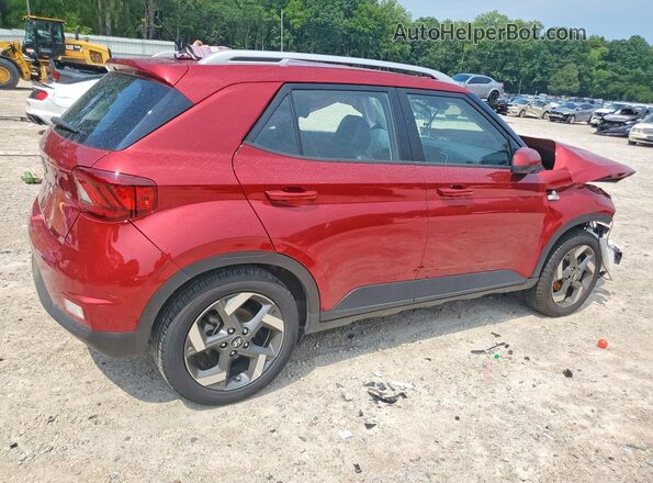 KMHRC8A38PU270419 2023 HYUNDAI VENUE Red Trasero derecho
