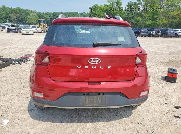 KMHRC8A38PU270419 2023 HYUNDAI VENUE Red Vista trasera