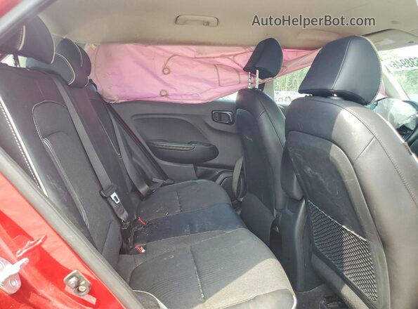 KMHRC8A38PU270419 2023 HYUNDAI VENUE Red Vista interior trasera