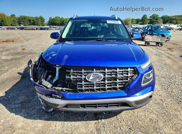 KMHRC8A38PU278794 2023 HYUNDAI VENUE Blue წინა ხედი