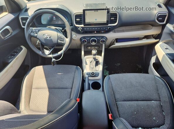 KMHRC8A38RU311151 2024 HYUNDAI VENUE Синий Вид панели приборов