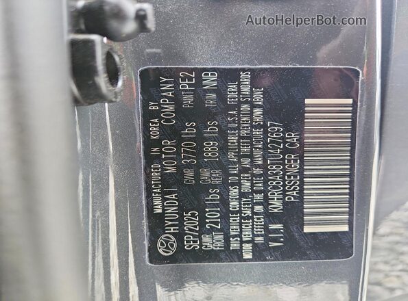 KMHRC8A38TU427697 2026 HYUNDAI VENUE Серый Вид подкапотного пространства