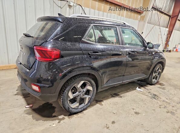 KMHRC8A39MU072931 2021 HYUNDAI VENUE Black უკანა მარჯვენა