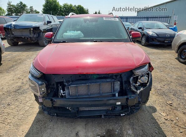 KMHRC8A39MU074095 2021 HYUNDAI VENUE Красный Вид спереди