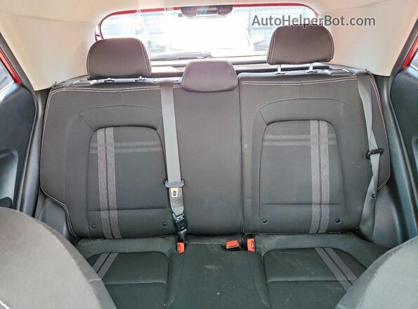 KMHRC8A39MU074095 2021 HYUNDAI VENUE Красный Вид задних сидений