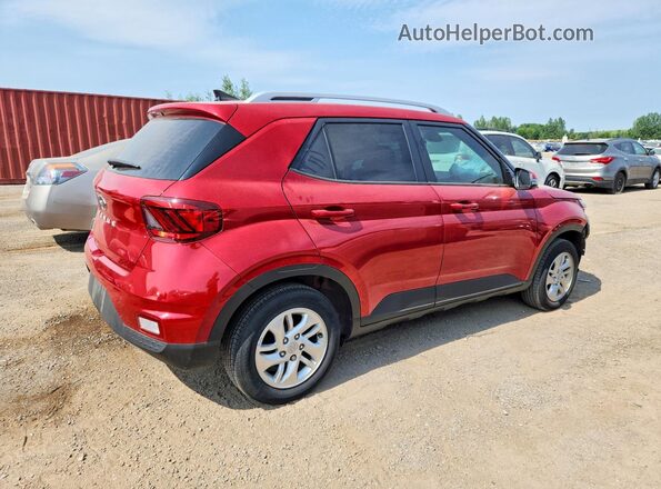 KMHRC8A39MU074095 2021 HYUNDAI VENUE Красный Задняя правая четверть
