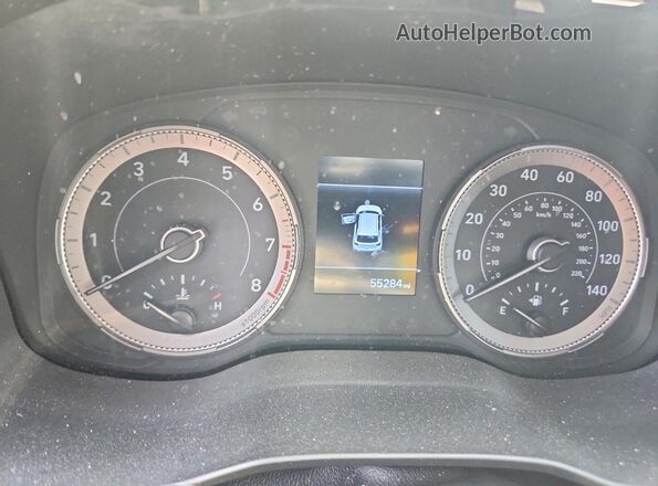 KMHRC8A39MU109718 2021 HYUNDAI VENUE Серебряный Вид щитка приборов