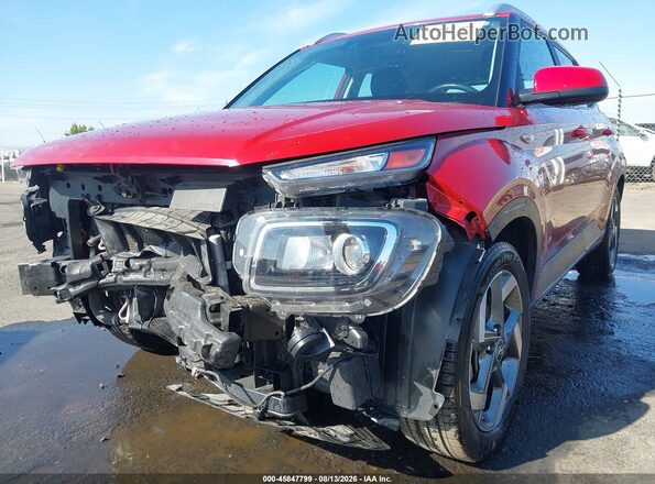 KMHRC8A39MU120301 2021 HYUNDAI VENUE Красный Вид спереди