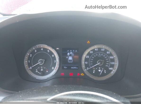 KMHRC8A39MU120301 2021 HYUNDAI VENUE Красный Вид задних сидений