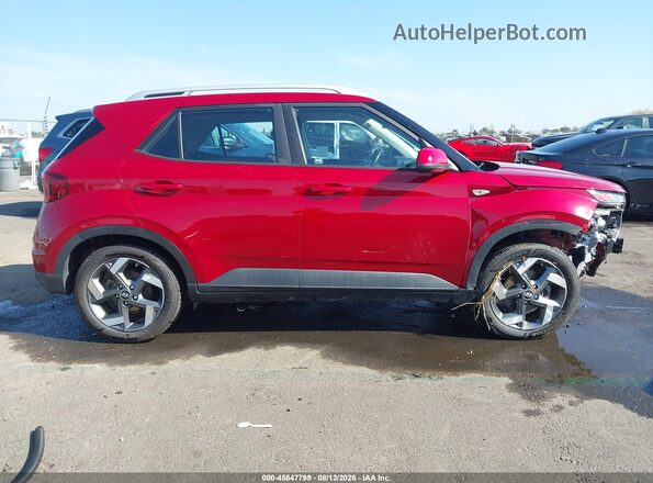KMHRC8A39MU120301 2021 HYUNDAI VENUE Красный Панорамный вид салона 360°