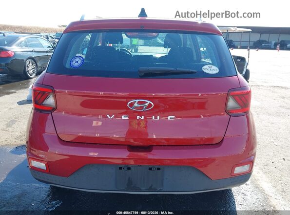 KMHRC8A39MU120301 2021 HYUNDAI VENUE Красный 