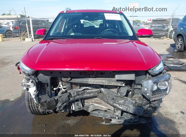 KMHRC8A39MU120301 2021 HYUNDAI VENUE Красный Вид задней части салона