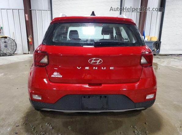 KMHRC8A39NU143871 2022 HYUNDAI VENUE Red Vista interior trasera
