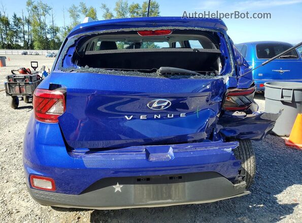 KMHRC8A39PU213288 2023 HYUNDAI VENUE Blue Rear view