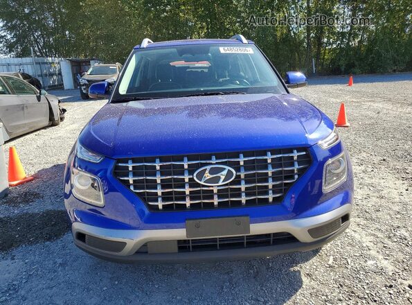 KMHRC8A39PU213288 2023 HYUNDAI VENUE Blue Front view