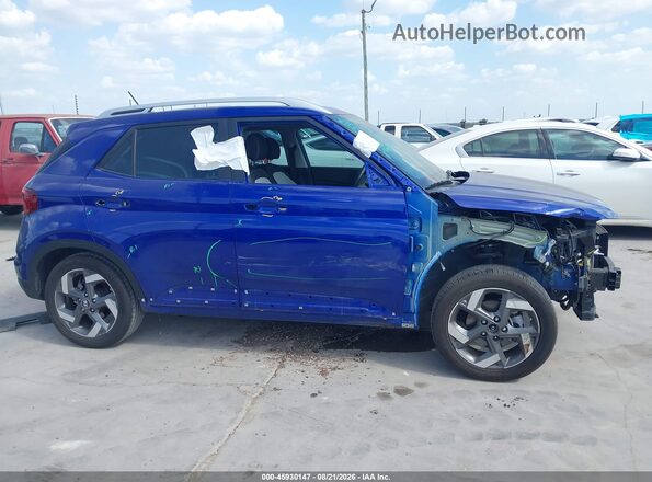 KMHRC8A39RU323132 2024 HYUNDAI VENUE Blue უკანა სალონის ხედი