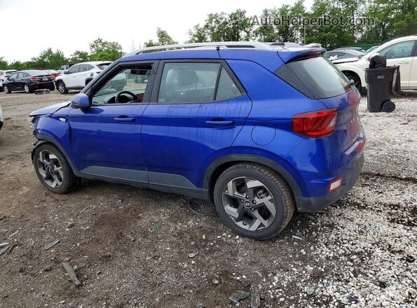 KMHRC8A39SU375611 2025 HYUNDAI VENUE Blue Tył lewy