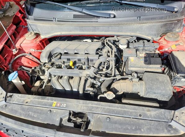 KMHRC8A3XMU095151 2021 HYUNDAI VENUE Red Սալոնի հետևի տեսք