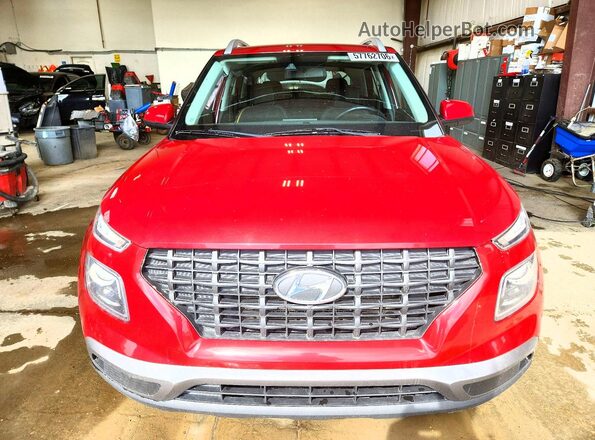 KMHRC8A3XMU095151 2021 HYUNDAI VENUE Red Դիմացի տեսք