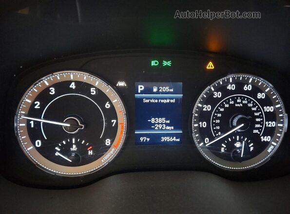 KMHRC8A3XNU178502 2022 HYUNDAI VENUE Green ხელსაწყოთა პანელის ხედი