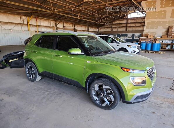 KMHRC8A3XNU178502 2022 HYUNDAI VENUE Green წინა მარჯვენა