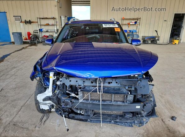 KMHRC8A3XNU203768 2022 HYUNDAI VENUE Blue წინა ხედი