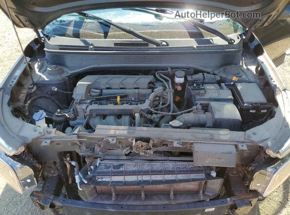 KMHRC8A3XPU224154 2023 HYUNDAI VENUE Black Vista del compartimento del motor