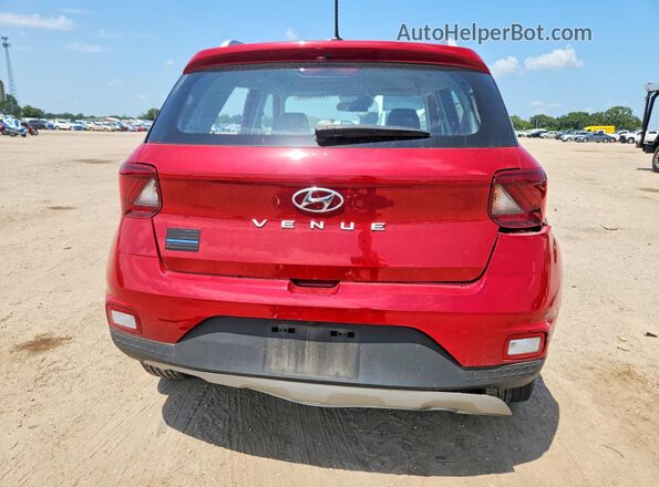 KMHRC8A3XPU242749 2023 HYUNDAI VENUE Red Rear view