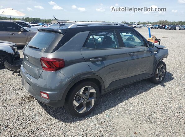 KMHRC8A3XRU315055 2024 HYUNDAI VENUE Gray Trasero derecho