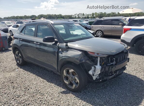 KMHRC8A3XRU315055 2024 HYUNDAI VENUE Gray Delantero derecho