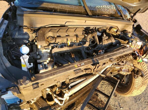 KMHRC8A3XRU325620 2024 HYUNDAI VENUE Blue ძრავის განყოფილების ხედი