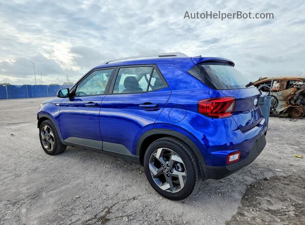 KMHRC8A3XSU372006 2025 HYUNDAI VENUE Blue უკანა მარცხენა