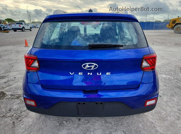 KMHRC8A3XSU372006 2025 HYUNDAI VENUE Blue უკანა ხედი