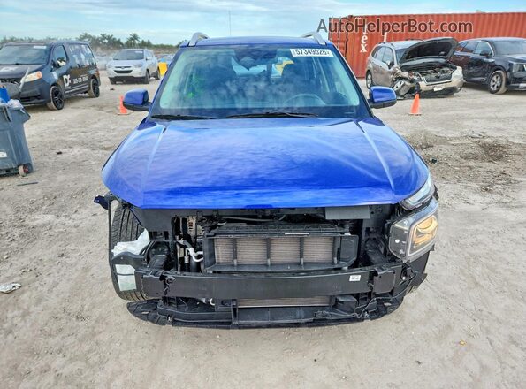 KMHRC8A3XSU372006 2025 HYUNDAI VENUE Blue წინა ხედი