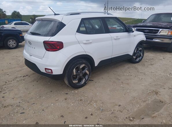 KMHRC8A3XTU455775 2026 HYUNDAI VENUE White Հետևի աջ