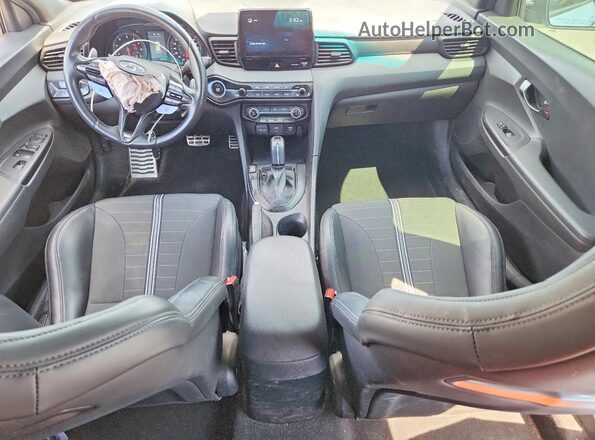 KMHT36AH0MU010775 2021 HYUNDAI VELOSTER Blue წინა პანელის ხედი