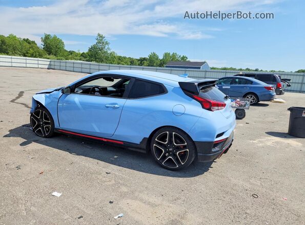 KMHT36AH0MU010775 2021 HYUNDAI VELOSTER Blue უკანა მარცხენა