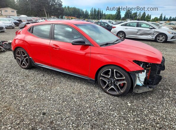 KMHT36AH0NU012043 2022 HYUNDAI VELOSTER Red Przód prawy