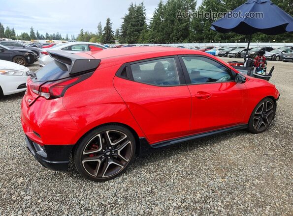 KMHT36AH0NU012043 2022 HYUNDAI VELOSTER Red Tył prawy