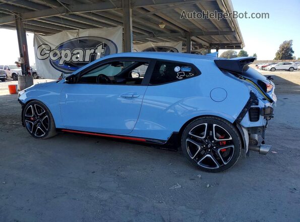 KMHT36AH1NU015596 2022 HYUNDAI VELOSTER Blue Tył lewy