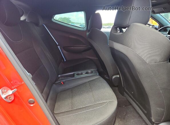 KMHT36AH2LU007780 2020 HYUNDAI VELOSTER Red უკანა სალონის ხედი