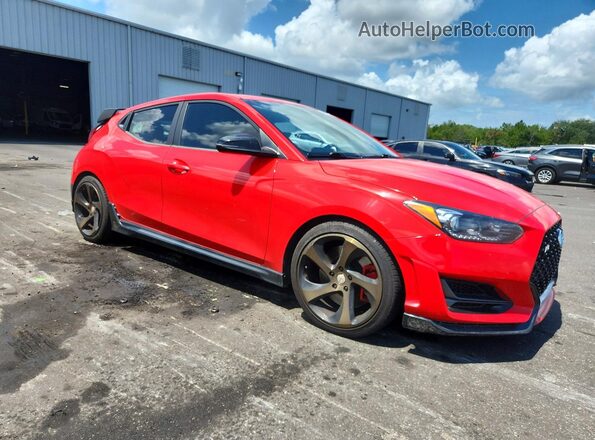 KMHT36AH2LU007780 2020 HYUNDAI VELOSTER Red წინა მარჯვენა