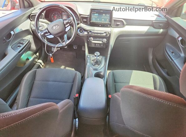 KMHT36AH2LU007780 2020 HYUNDAI VELOSTER Red წინა პანელის ხედი