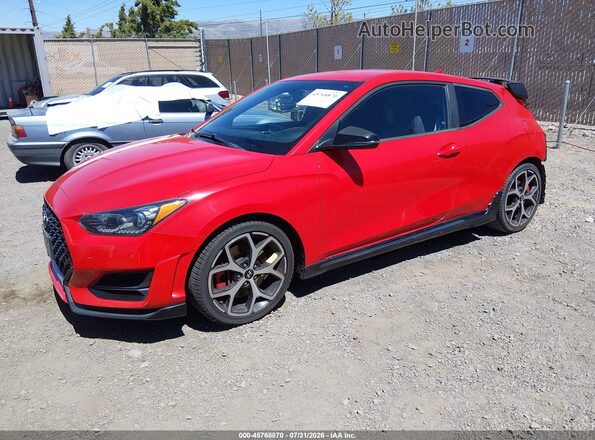 KMHT36AH5KU001020 2019 HYUNDAI VELOSTER Red Front left