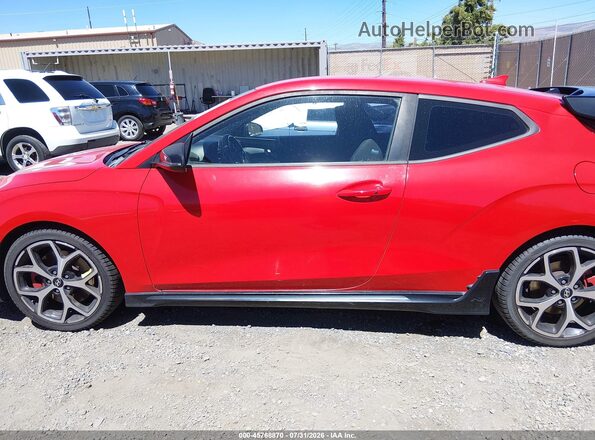 KMHT36AH5KU001020 2019 HYUNDAI VELOSTER Red 360 interior view
