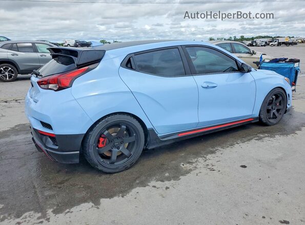 KMHT36AH7LU004938 2020 HYUNDAI VELOSTER Blue Tył prawy